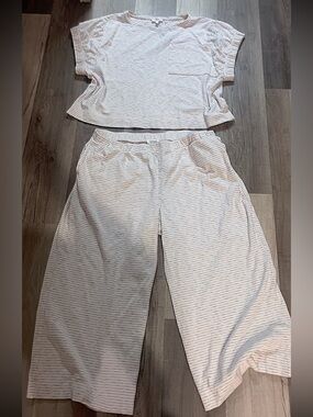 Haven well within boxy crop two piece lounge set